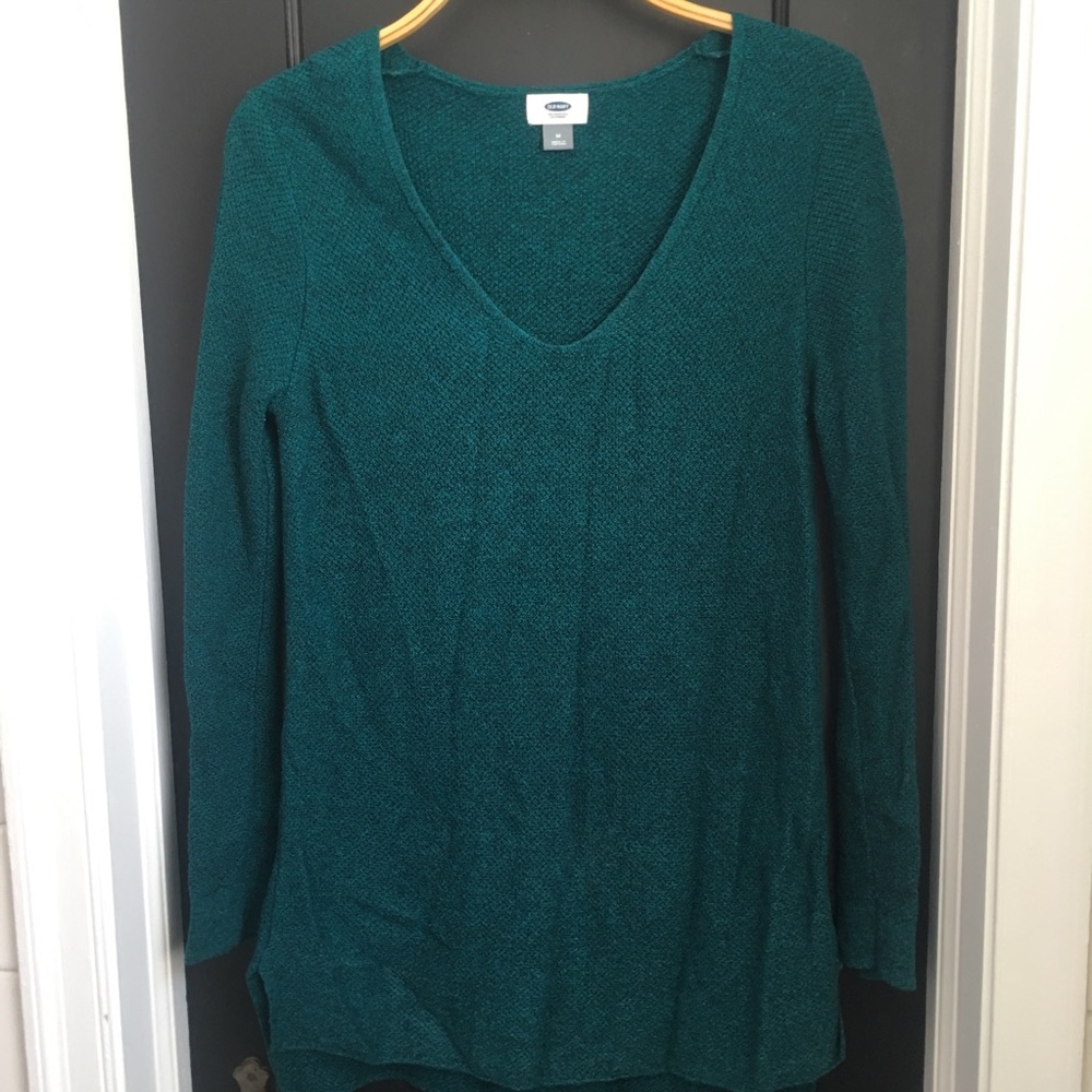 Old Navy teal sweater